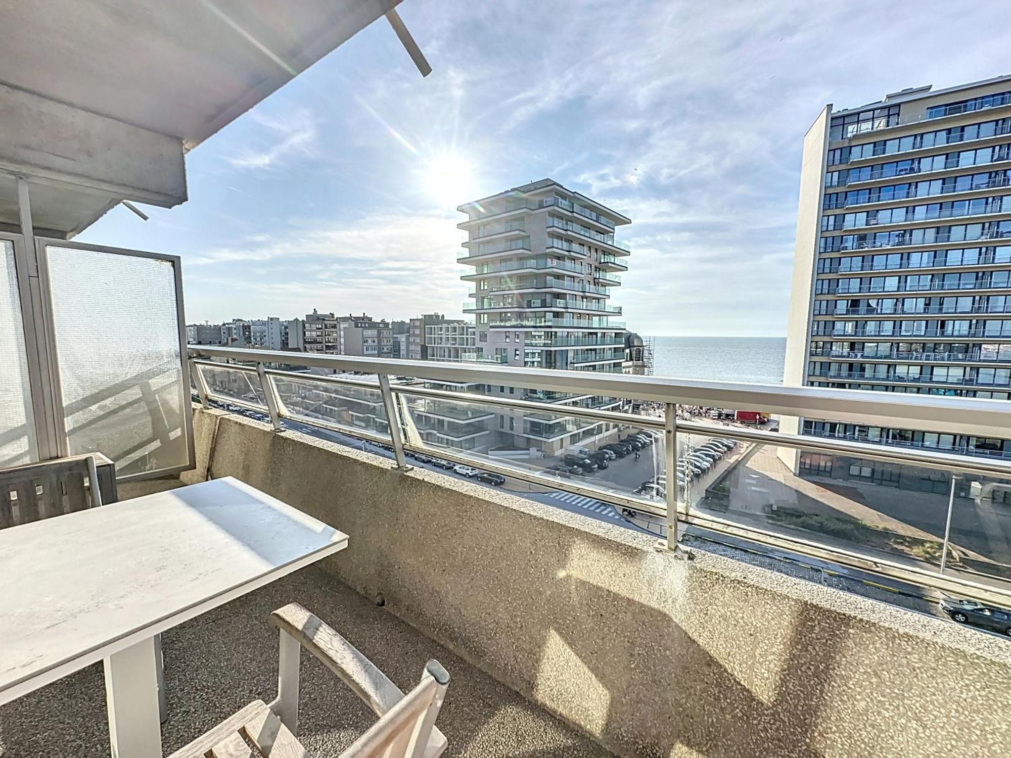 Oostende Studio Royal Ascot Q7 Met Terras En Zeezicht Op Toplocatie Eksteriør billede